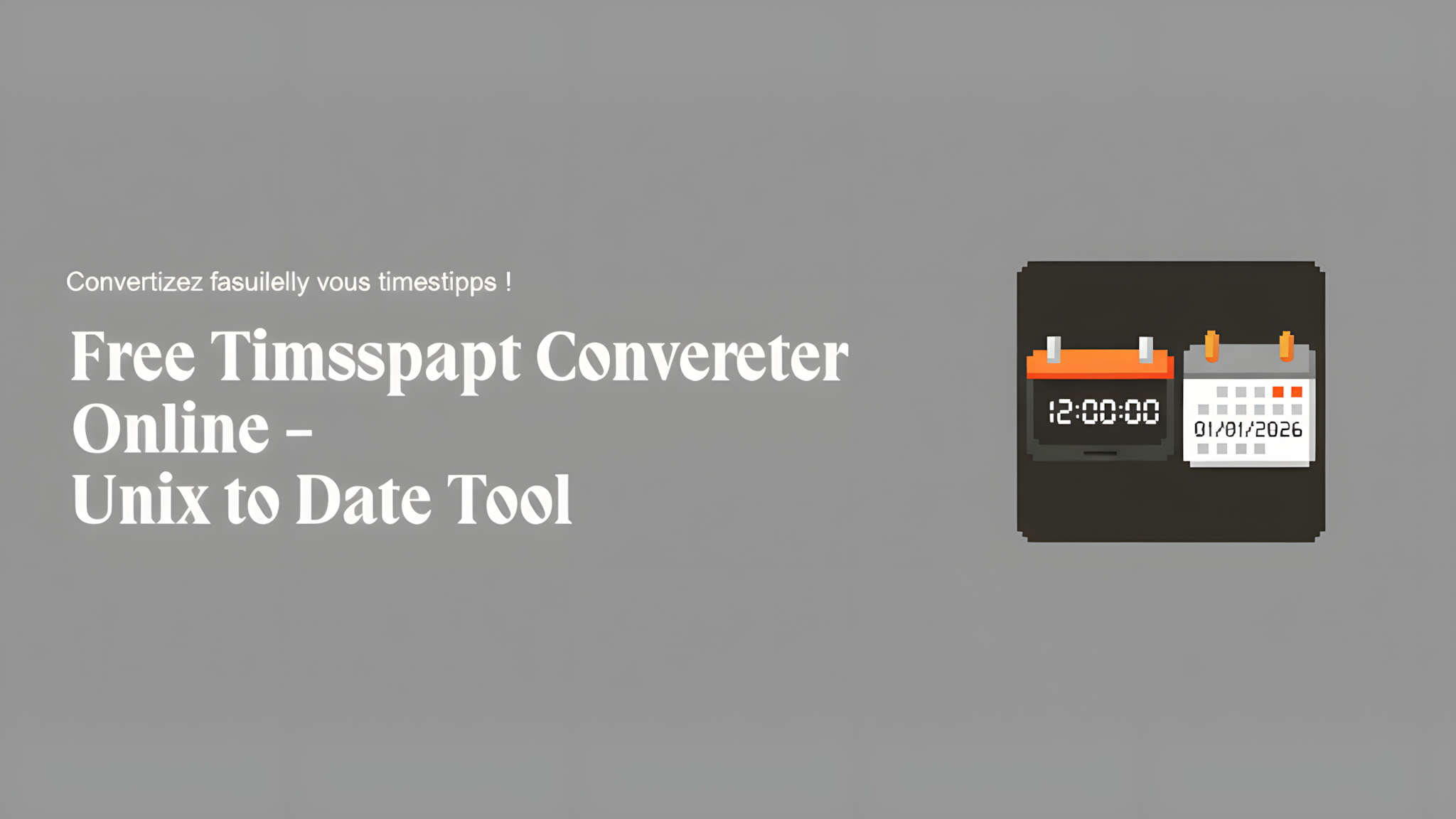 Free Timestamp Converter Online - Unix to Date Tool
