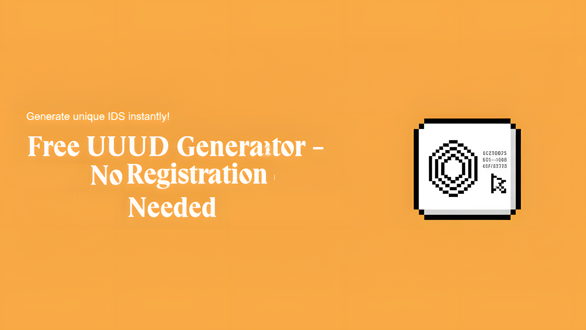 Free UUID Generator - No Registration Needed (2025)